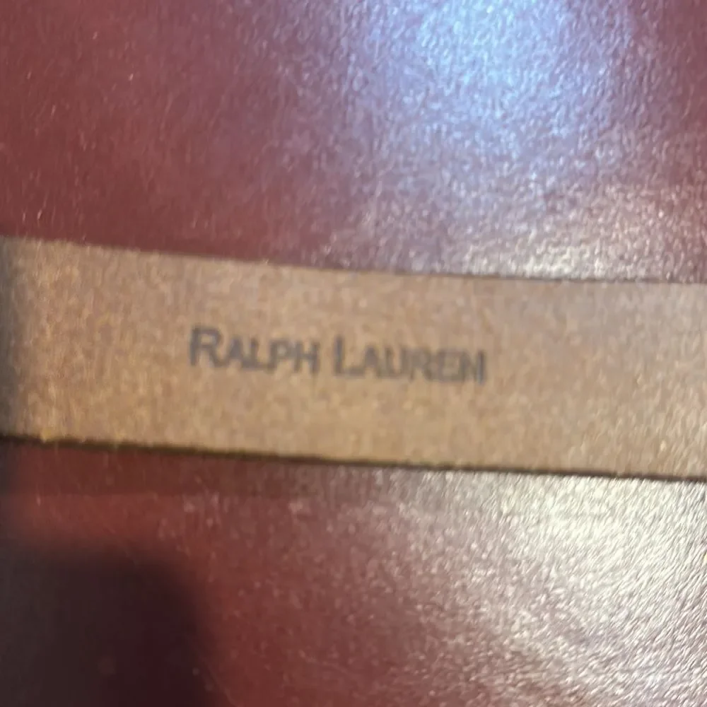 Ralph Lauren Brown Leather Belt